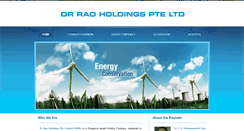 Desktop Screenshot of drraoholdings.com