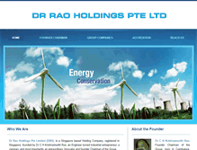 Tablet Screenshot of drraoholdings.com